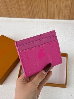 New women’s pink fashion cardholder